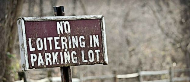 loitering by D I Hughes